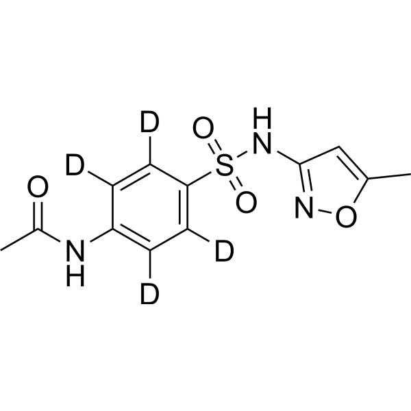 N4-Acetylsulfamethoxazole-d4 (Acetylsulfamethoxazole-d4) 1215530-54-3